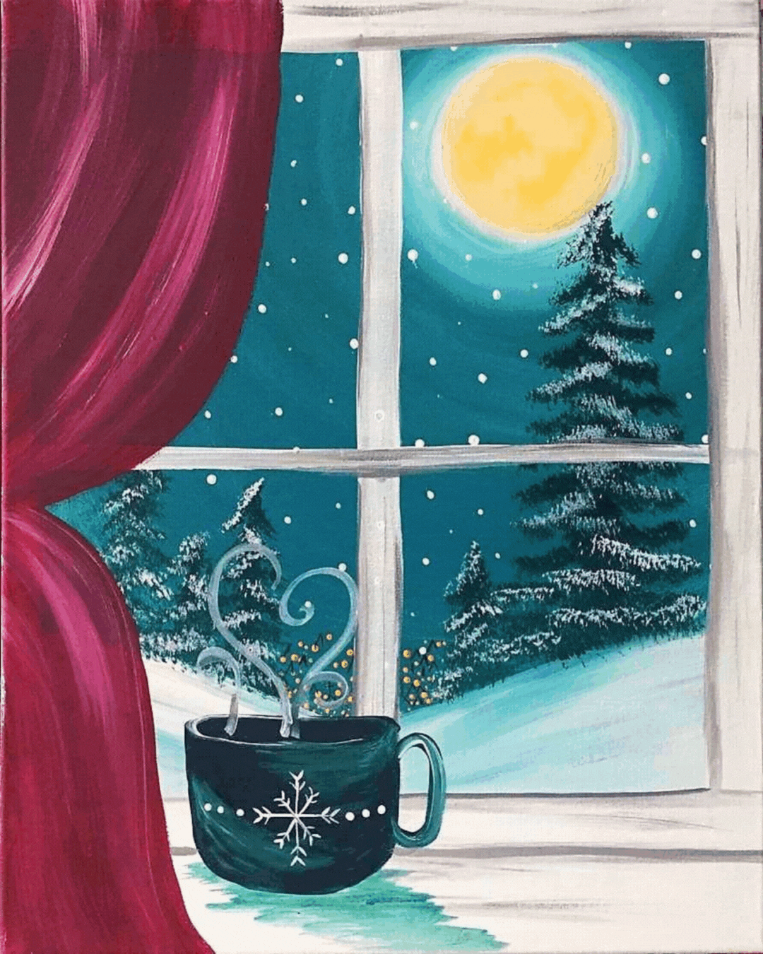 Waiting on Santa Date Night